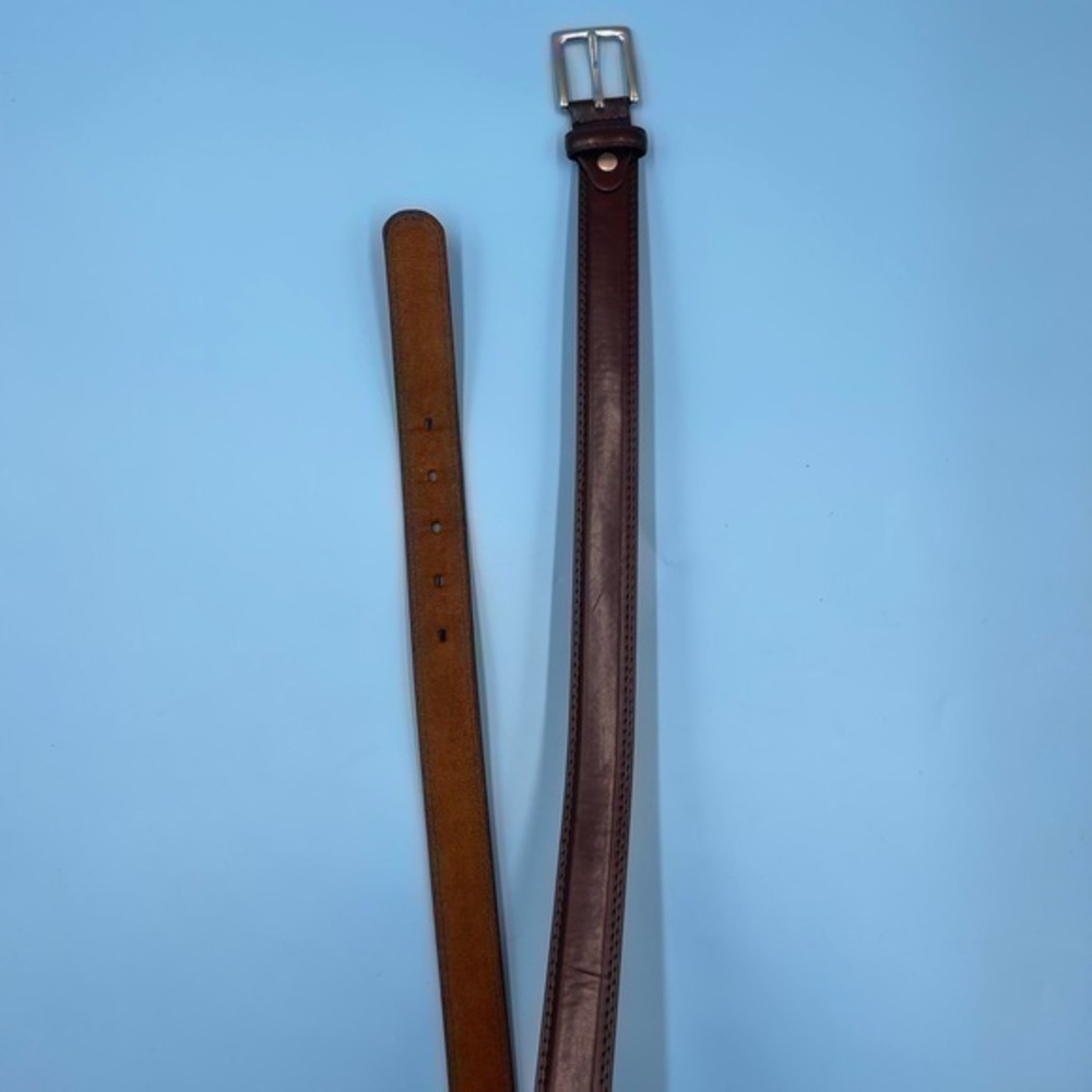 Brown Genuine Leather Belt